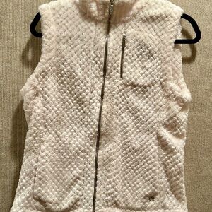 Calvin Klein faux fur vest